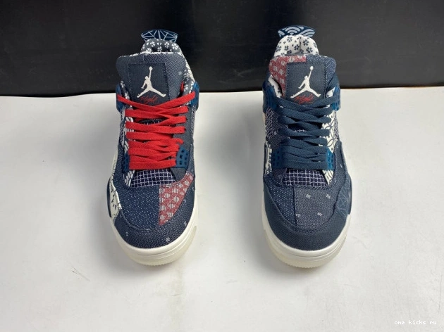 Rep Onekick 4 SE CW0898-400 Retro Sashiko Air Jordan 0606